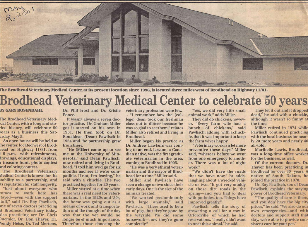 BVMC Celebrate 50 Years