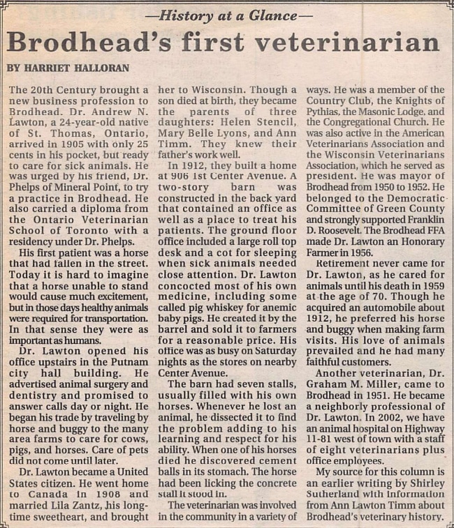 BVMC History at a Glance